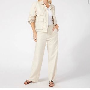 Karen Kane Linen Blend Pants